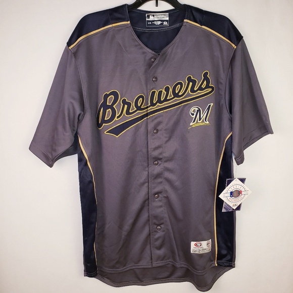 MLB Other - NWT Milwaukee Brewers MLB Authentic  Jersey Size L